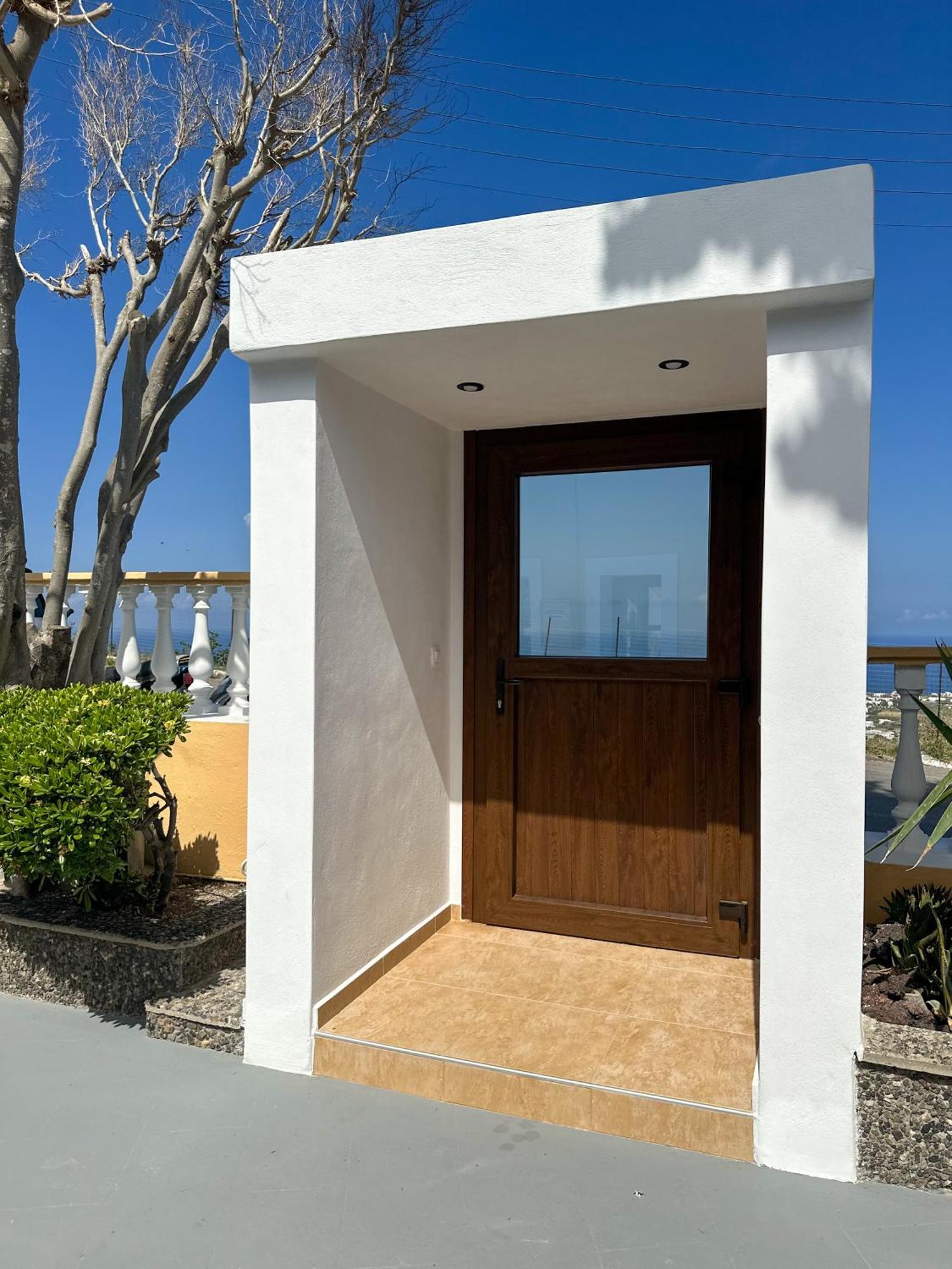 Pansion Zaharoula Hotel Fira  Bagian luar foto
