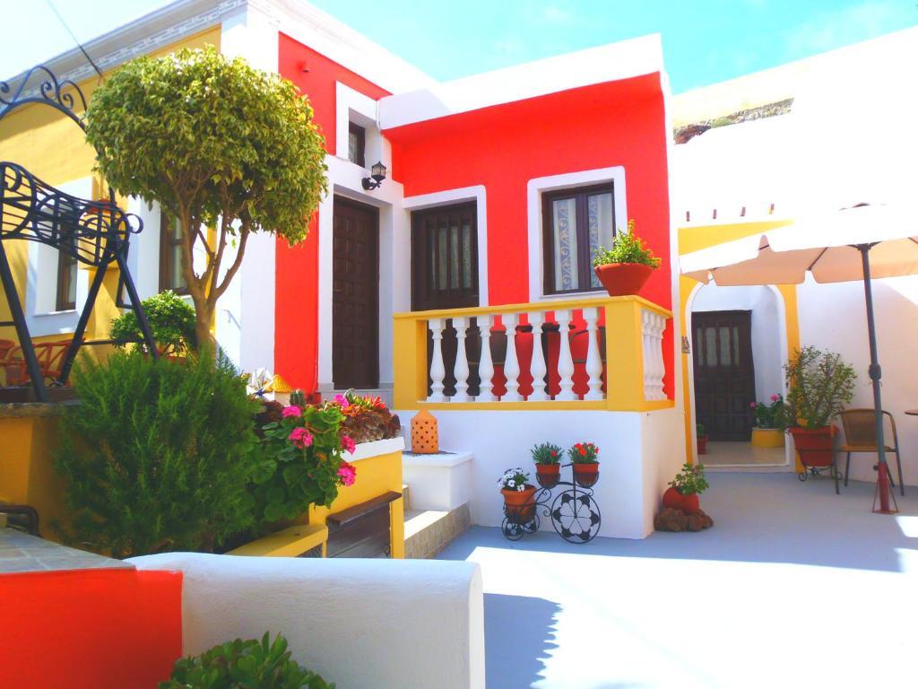 Pansion Zaharoula Hotel Fira  Bagian luar foto
